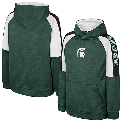 Youth Colosseum Michigan State Spartans Pullover Hoodie