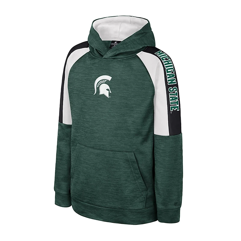 Youth Colosseum Michigan State Spartans Pullover Hoodie