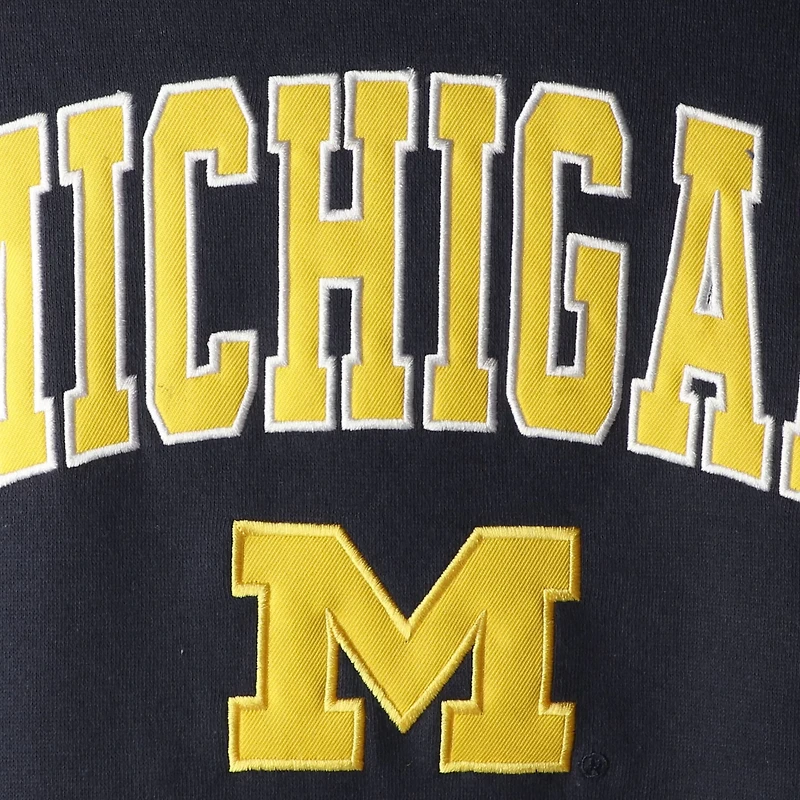 Youth Colosseum Michigan Wolverines 2-Hit Team Pullover Hoodie