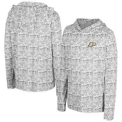 Youth Colosseum Purdue Boilermakers All-Over Print Hoodie