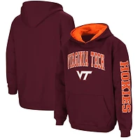 Youth Colosseum Virginia Tech Hokies 2-Hit Team Pullover Hoodie