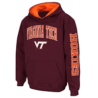 Youth Colosseum Virginia Tech Hokies 2-Hit Team Pullover Hoodie