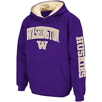 Youth Colosseum Washington Huskies 2-Hit Team Pullover Hoodie