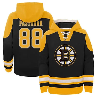 Youth David Pastrnak Boston Bruins Ageless Must-Have V-Neck Name  Number Pullover Hoodie
