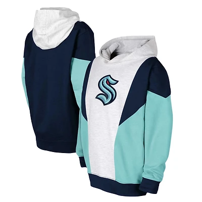 Youth Deep Sea Seattle Kraken Champion League Fleece Pullover Hoodie