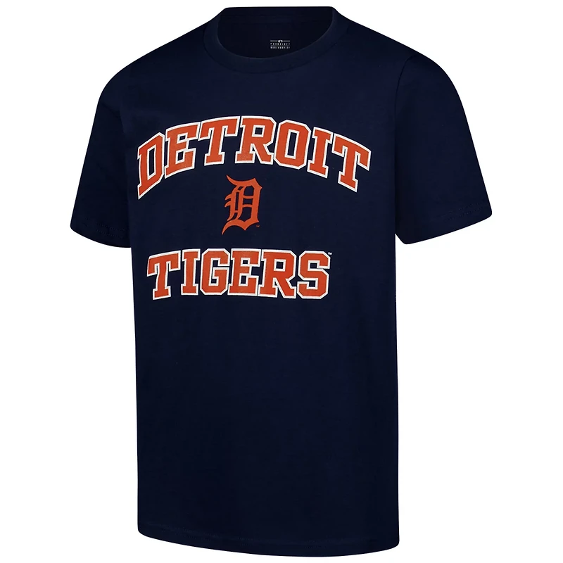 Youth Detroit Tigers Heart  Soul T-Shirt