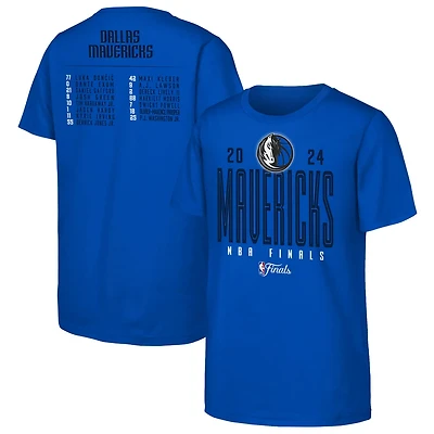 Youth Fanatics Dallas Mavericks 2024 NBA Finals Roster T-Shirt