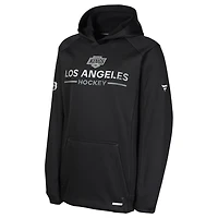 Youth Fanatics Los Angeles Kings Authentic Pro Rink Raglan Hoodie