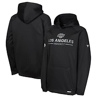 Youth Fanatics Los Angeles Kings Authentic Pro Rink Raglan Hoodie