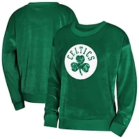 Youth Girls Outerstuff Kelly Boston Celtics Step Back Sweatshirt