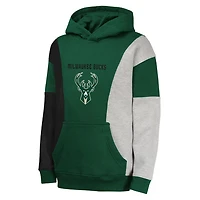 Youth Hunter Milwaukee Bucks Ace the Hole Pullover Hoodie
