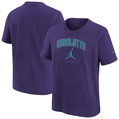 Youth Jordan Brand Charlotte Hornets Essential Cities T-Shirt