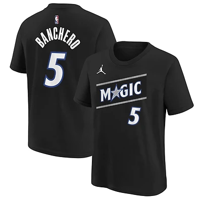 Youth Jordan Brand Paolo Banchero Orlando Magic Name  Number T-Shirt - Statement Edition