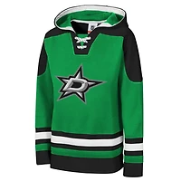 Youth Kelly Dallas Stars Ageless Must Have Home V-Neck Pullover Hoodie