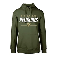Youth Levelwear Pittsburgh Penguins Podium Fleece Pullover Hoodie