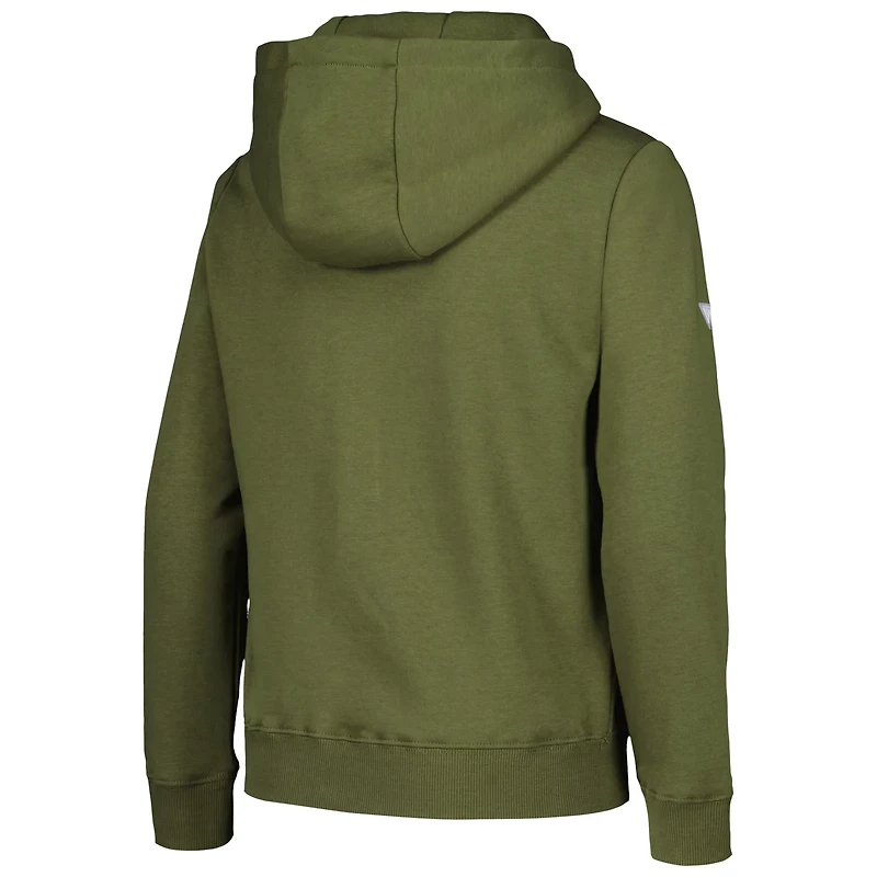 Youth Levelwear Vegas Golden Knights Podium Fleece Pullover Hoodie