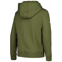 Youth Levelwear Vegas Golden Knights Podium Fleece Pullover Hoodie