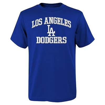 Youth Los Angeles Dodgers Heart  Soul T-Shirt