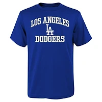 Youth Los Angeles Dodgers Heart  Soul T-Shirt