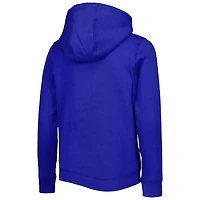 Youth Los Angeles Dodgers Wordmark Full-Zip Fleece Hoodie