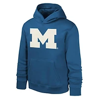 Youth Michigan Wolverines Team Banner Fleece Pullover Hoodie