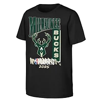 Youth Milwaukee Bucks 2025 NBA Playoffs Hype T-Shirt
