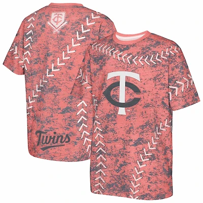 Youth Minnesota Twins Slide Score Bold T-Shirt