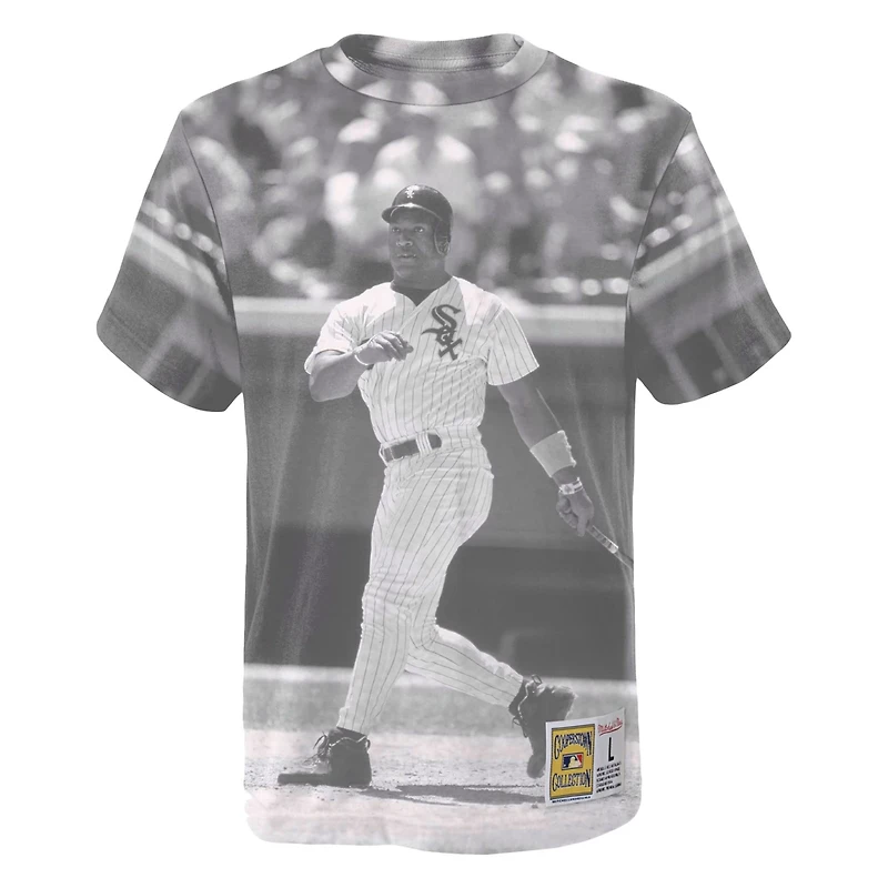 Youth Mitchell  Ness Bo Jackson Chicago Sox Sublimated Player T-Shirt