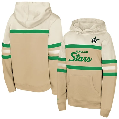 Youth Mitchell Ness Dallas Stars Head Coach Pullover Hoodie