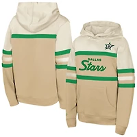 Youth Mitchell  Ness Dallas Stars Head Coach Pullover Hoodie