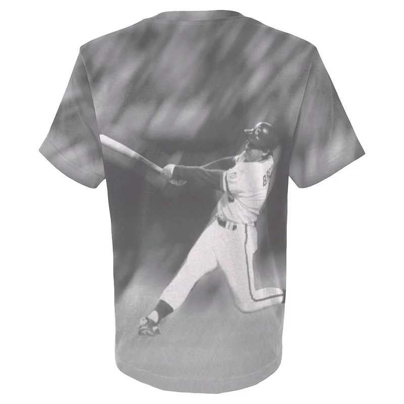Youth Mitchell  Ness George Brett Kansas City Royals Sublimated Player T-Shirt