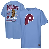 Youth Mitchell  Ness Light Philadelphia Phillies Cooperstown Concession T-Shirt