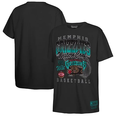 Youth Mitchell  Ness Memphis Grizzlies 2025 NBA Playoffs Retro Monumental T-Shirt