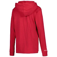 Youth Mitchell  Ness Miami Heat Hardwood Classics Legendary Slub Lightweight Pullover Hoodie