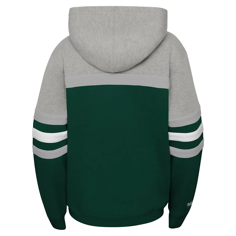 Youth Mitchell Ness Michigan State Spartans Head Coach Hoodie