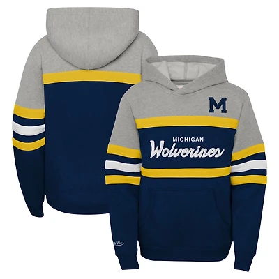 Youth Mitchell Ness Michigan Wolverines Head Coach Hoodie