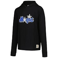 Youth Mitchell  Ness Orlando Magic Hardwood Classics Legendary Slub Lightweight Pullover Hoodie
