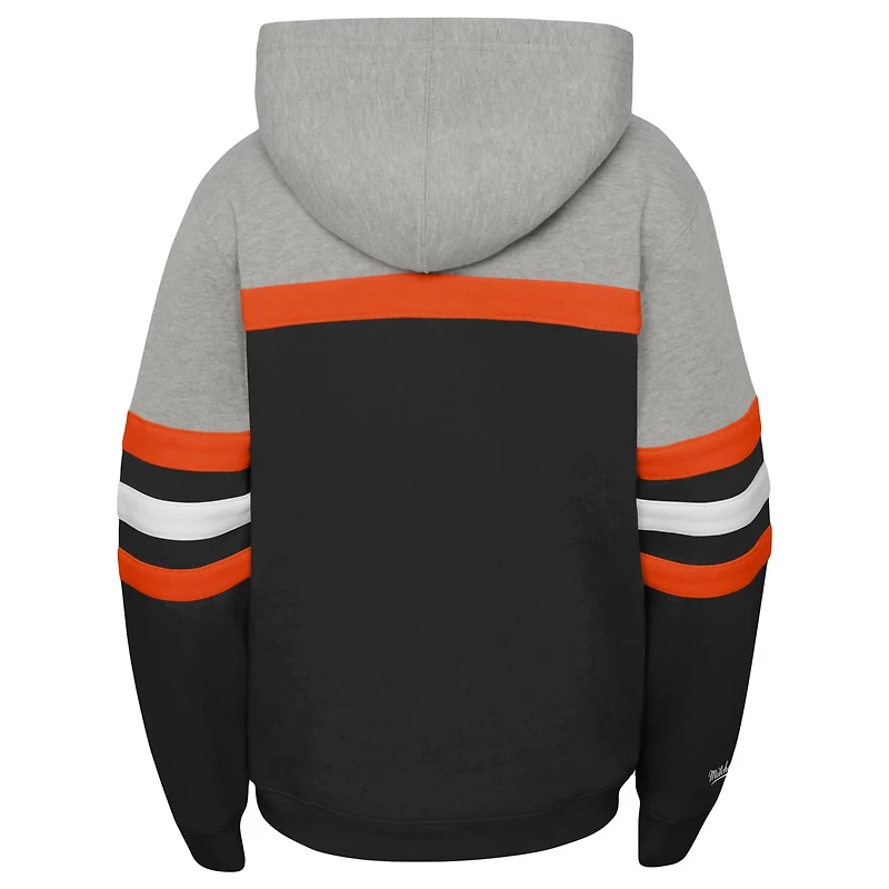 Youth Mitchell  Ness Philadelphia Flyers Head Coach Pullover Hoodie