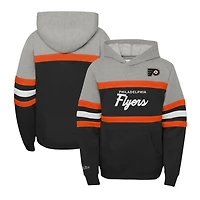 Youth Mitchell  Ness Philadelphia Flyers Head Coach Pullover Hoodie