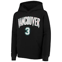 Youth Mitchell  Ness Shareef Abdur-Rahim Vancouver Grizzlies Hardwood Classics Name Number Pullover Hoodie