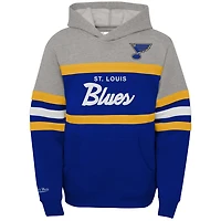 Youth Mitchell  Ness St Louis s Head Coach Pullover Hoodie