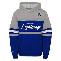 Youth Mitchell  Ness Tampa Bay Lightning Head Coach Pullover Hoodie