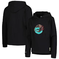 Youth Mitchell  Ness Vancouver Grizzlies Hardwood Classics Legendary Slub Lightweight Pullover Hoodie