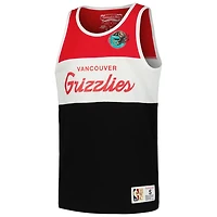 Youth Mitchell  Ness Vancouver Grizzlies Hardwood Classics Special Script Tank Top