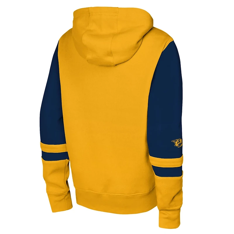 Youth Nashville Predators Face Off Full-Zip Hoodie