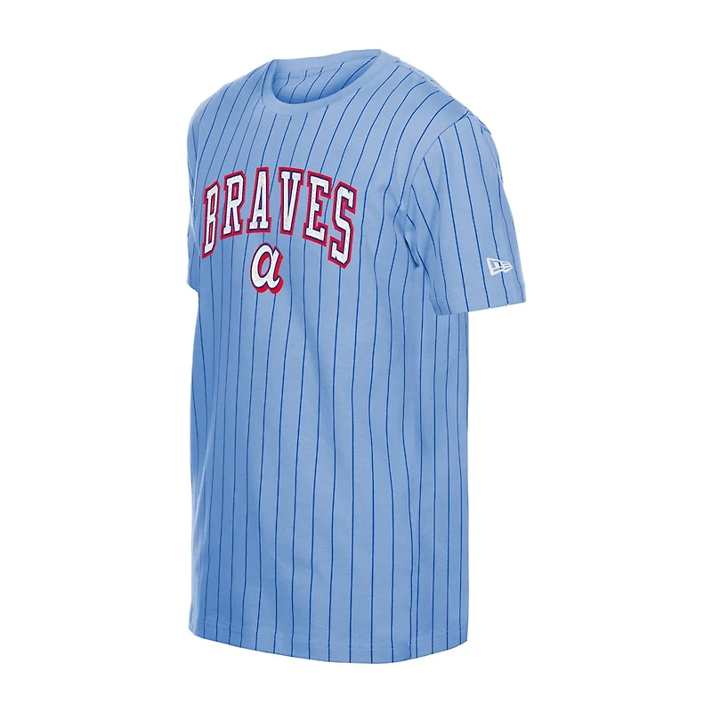Youth New Era Atlanta Braves 2026 City Connect Pinstripe T-Shirt