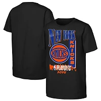 Youth New York Knicks 2025 NBA Playoffs Hype T-Shirt