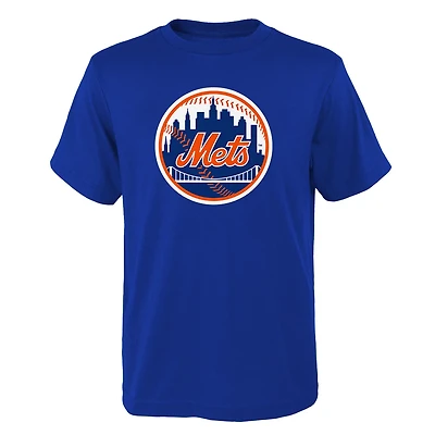 Youth New York Mets Logo Primary Team T-Shirt