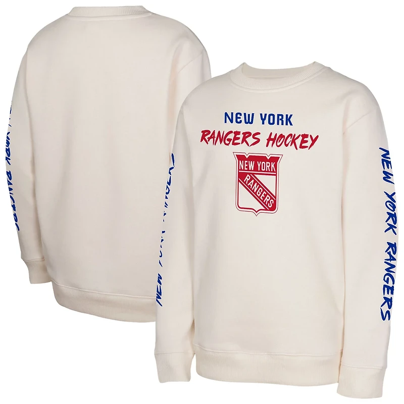 Youth New York Rangers Star Power Pullover Sweatshirt