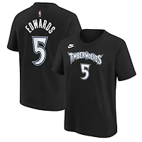 Youth Nike Anthony Edwards Minnesota Timberwolves Name  Number T-Shirt - Classic Edition
